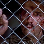 Red Dawn 1984 father detention camp fence avenge me!