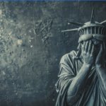 Devastated Lady Liberty