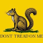 Peanut Squirrel flag