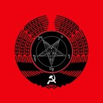 Satanic communism flag