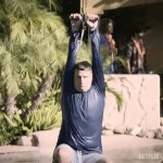tim robinson zipline GIF Template