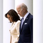 HARRIS and BIDEN sad