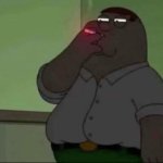 Peter Griffin smoking man template