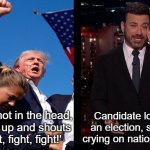 Trump / Kimmel template