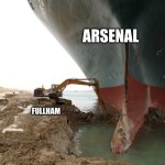 actually for school?? | MR BLUEMLING: "FULLHAM CAN BEAT ARSENAL"; ARSENAL; FULLHAM | image tagged in there was an attempt | made w/ Imgflip meme maker