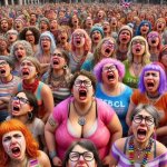 Liberal Women Crying Cartoon