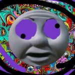 Thomas o face on acid | image tagged in acid | made w/ Imgflip meme maker