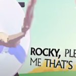 rocky please tell me that's cake template