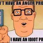 HANK HILL PROBLEM meme