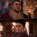 Dragon Age - Varric & Cassandra