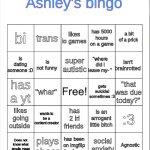 Ashley's bingo template