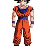 Goku Standing There