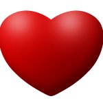 Red Heart Transparent