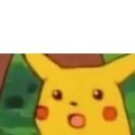 CONFUSED PIKACHU