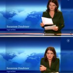 Susanne Daubner disappointed