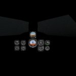 x-15 starry sky view