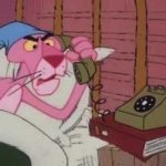 Pink panther wake up