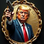 Trump aims gun