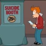 Suicide booth