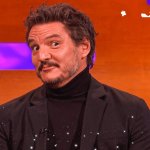 Pedro Pascal suspicious