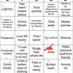 TheSuitedGayWeeb's Bingo | image tagged in thesuitedgayweeb's bingo | made w/ Imgflip meme maker