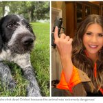 Kristi Noem and Cricket