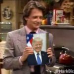 Michael J Fox loves Trump meme