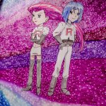 Team Rocket drawing! (Jessie and James from Pokémon) meme