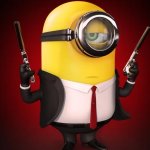 Minion with Glock