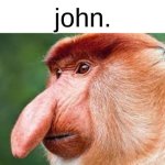 John. meme