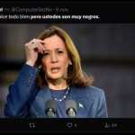 kamala yo hice todo bien pero ustedes son muy negros