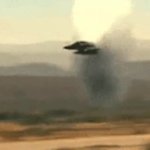 Fighter breaking the sound barrier GIF Template