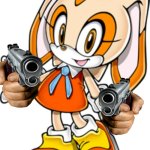 Hi. | HI. | image tagged in cream the rabbit sonic adventure design | made w/ Imgflip meme maker