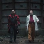 Gerald and Dr Robotnik Walking