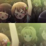 Syaro sees Cocoa and Chiya together