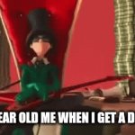 5 YEAR OLD ME | FIVE YEAR OLD ME WHEN I GET A DOLLAR | image tagged in gifs,money,funny memes | made w/ Imgflip video-to-gif maker