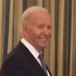 Joe Biden Turns & Smiles template