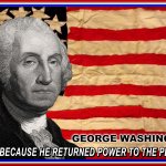 GEORGE WASHINGTON quotes template