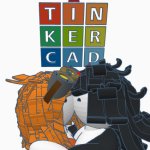 Hop on tinkercad meme