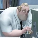 Depressed Mr Incredible template