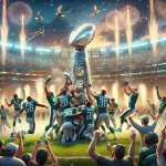 Philadelphia eagles winning the superbowl