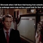 ⠀ | Sitemods when I tell them that having their website
overrun by underage users may not be a good look for their reputation: | image tagged in gifs,kids,imgflip | made w/ Imgflip video-to-gif maker