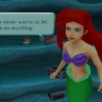 ariel talking