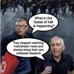 Bill Gates and Dr Feces