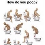 How do you poop