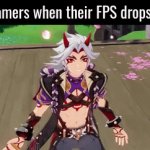 Calm down, PC gamers. The FPS only drops by 1. | PC gamers when their FPS drops by 1: | image tagged in gifs,memes,funny,fps | made w/ Imgflip video-to-gif maker