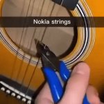 Nokia Guitar Strings | WHAT THE... | image tagged in gifs,memes,nokia,funny,guitar | made w/ Imgflip video-to-gif maker