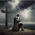 crusader praying