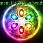 Infinity stones | Comment if you're a bendy fan | image tagged in infinity stones | made w/ Imgflip meme maker