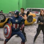 Avengers Getting Ready